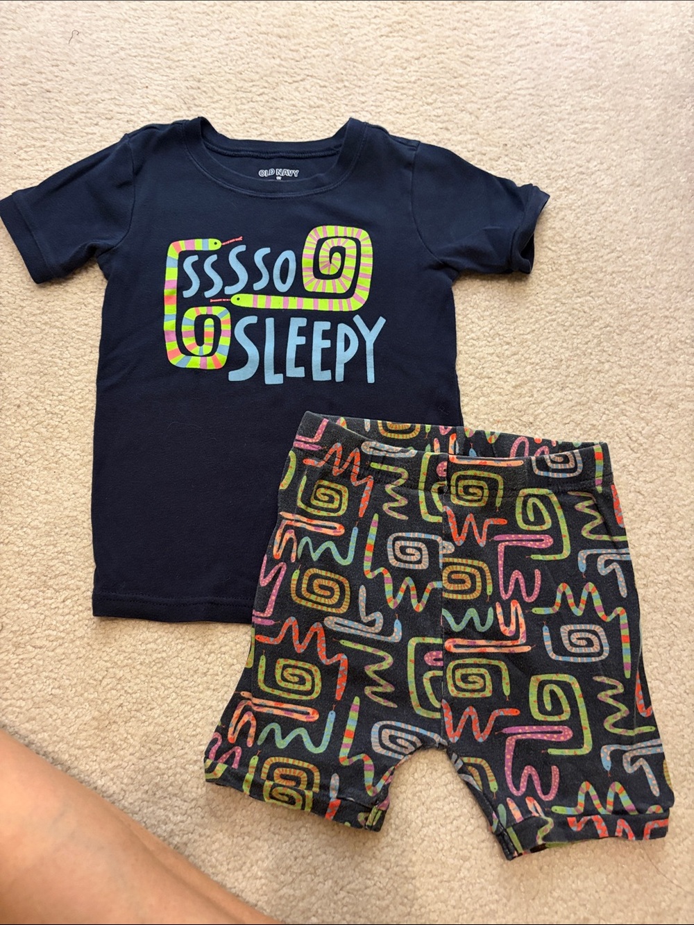 Old Navy 6T Snake Pajamas